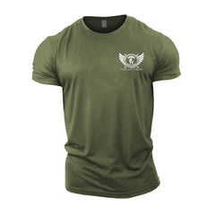 Spartan Forged Strength In Discipline Sword - Gym T-Shirt