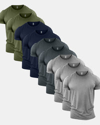 Essentials Crew Neck T-Shirt 9 Pack