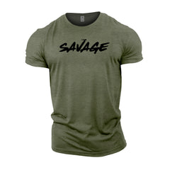 I AM SAVAGE - Gym T-Shirt