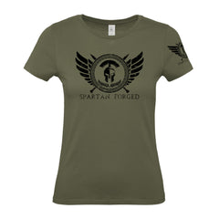 Spartan Forged Chest - Women's Gym T-Shirt