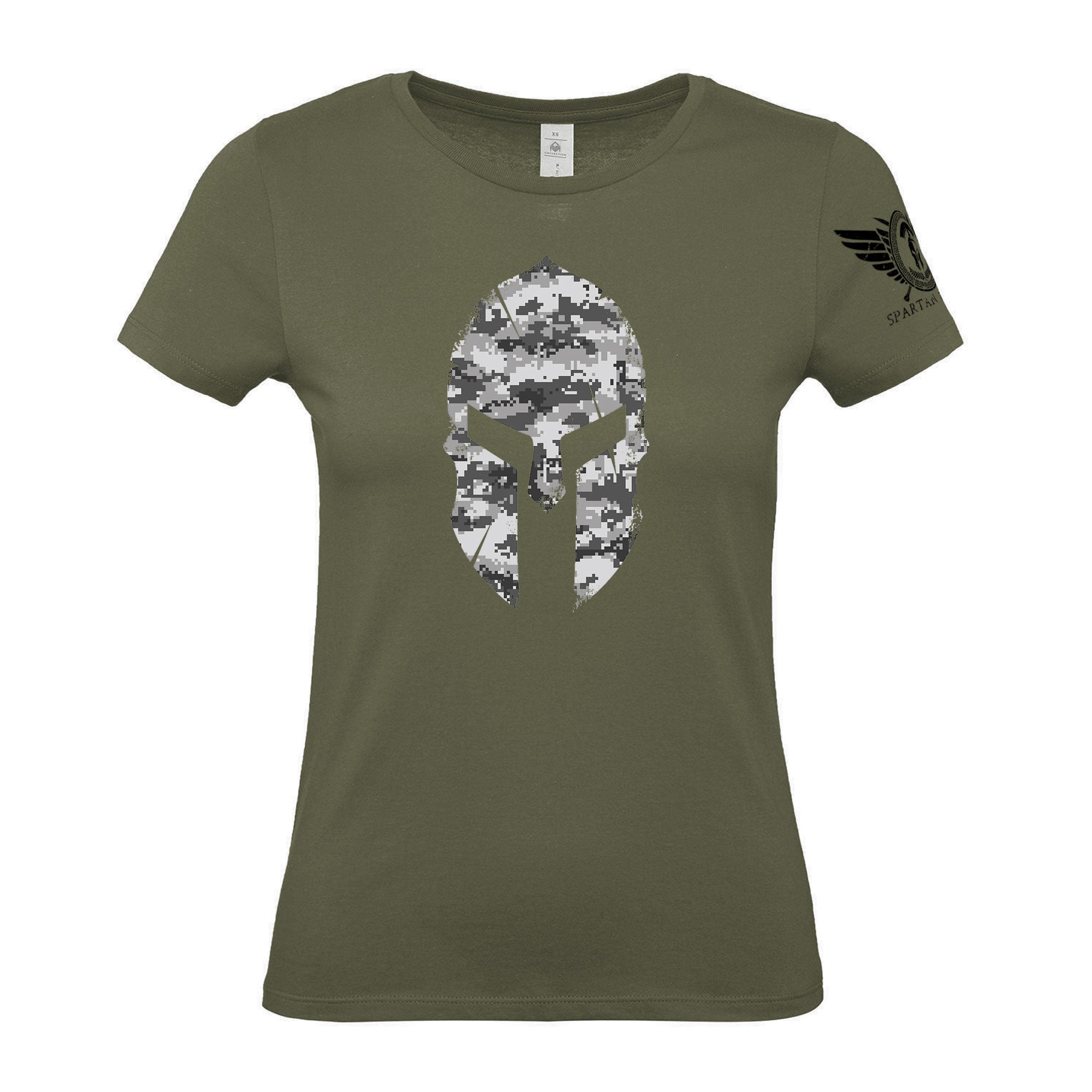 Spartan Forged Winter Camo - Women's Gym T-Shirt
