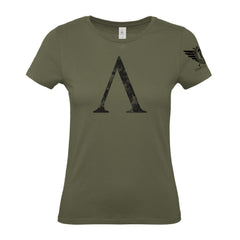 Spartan Forged Symbol Hex - Women's Gym T-Shirt