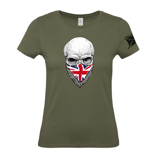 Skull Bandana - Women's Gym T-Shirt