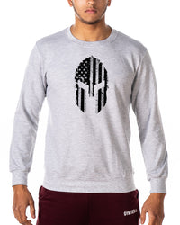 Spartan USA Flag - Gym Sweatshirt