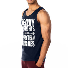 Heavy Weights & Protein Shakes Gym Vest