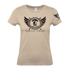 Spartan Forged Chest - Women's Gym T-Shirt