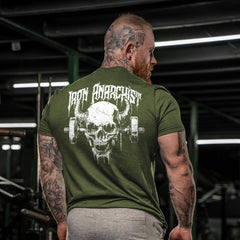 Iron Anarchist Devil's Skull - Gym T-Shirt