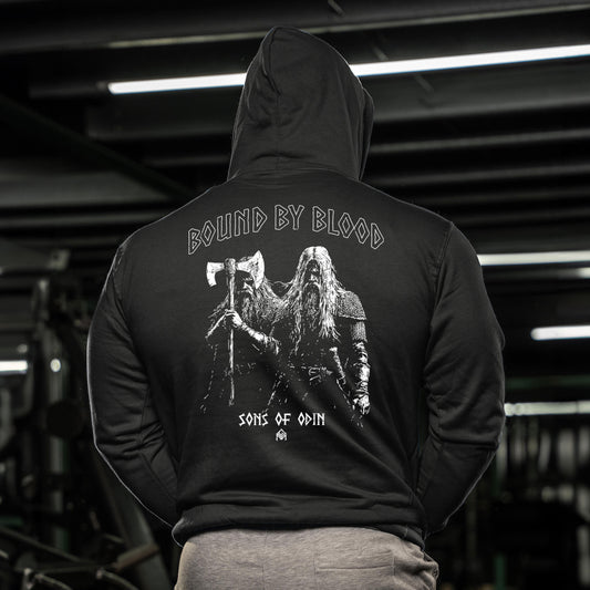 Sons Of Odin Bound By Blood - Gym Hoodie