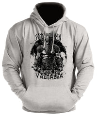 Sons Of Odin Training For Valhalla - Gym Hoodie