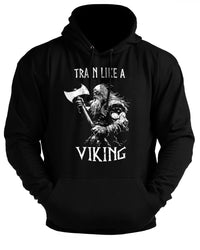 Sons Of Odin Train Like A Viking - Gym Hoodie