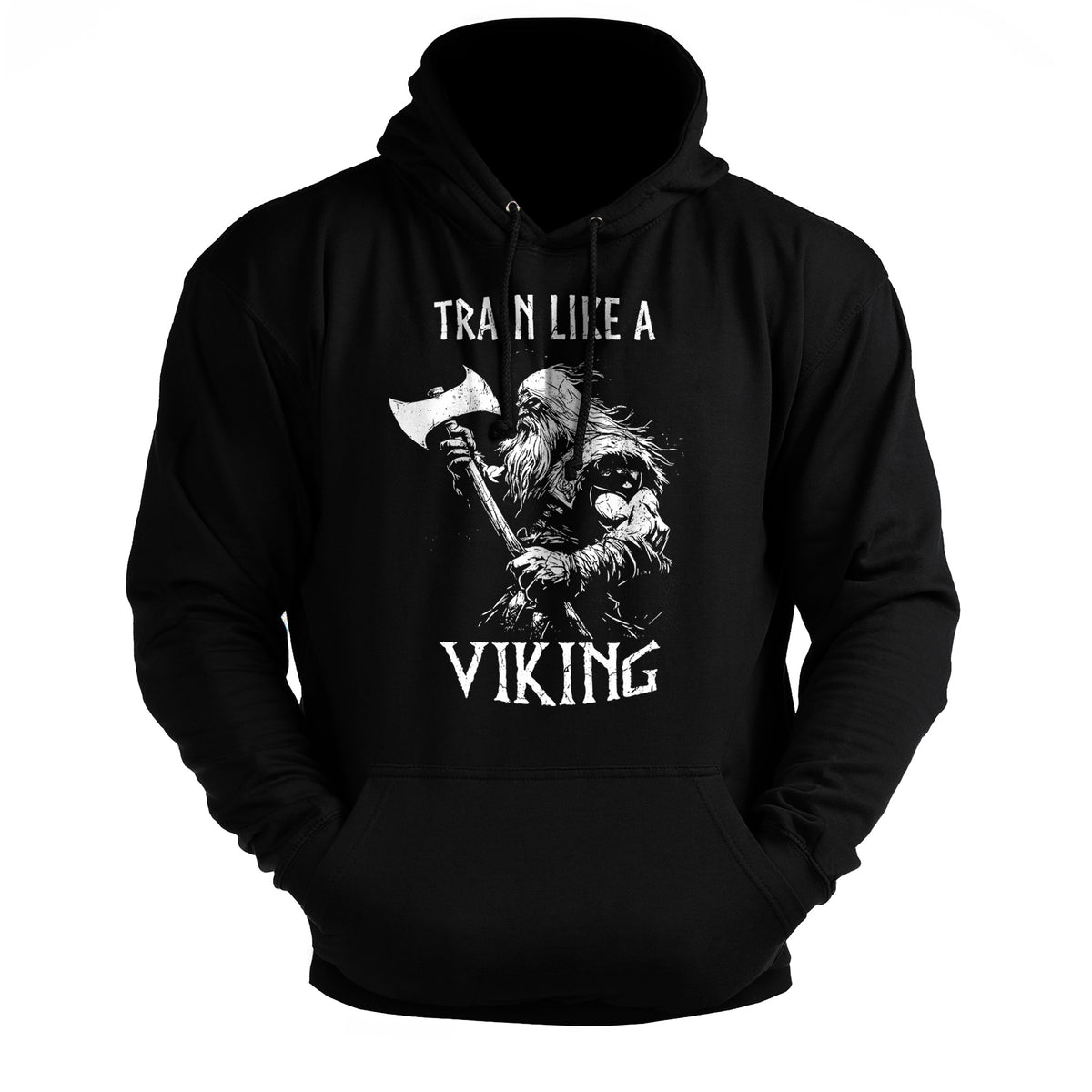 Sons Of Odin Train Like A Viking - Gym Hoodie