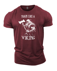 Sons Of Odin Train Like A Viking - Gym T-Shirt