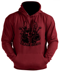 Sons Of Odin Valhalla Awaits - Gym Hoodie