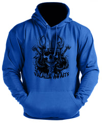 Sons Of Odin Valhalla Awaits - Gym Hoodie