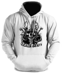 Sons Of Odin Valhalla Awaits - Gym Hoodie