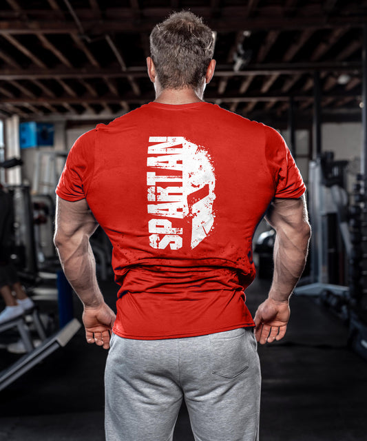 Spartan Helmet - Gym T-Shirt