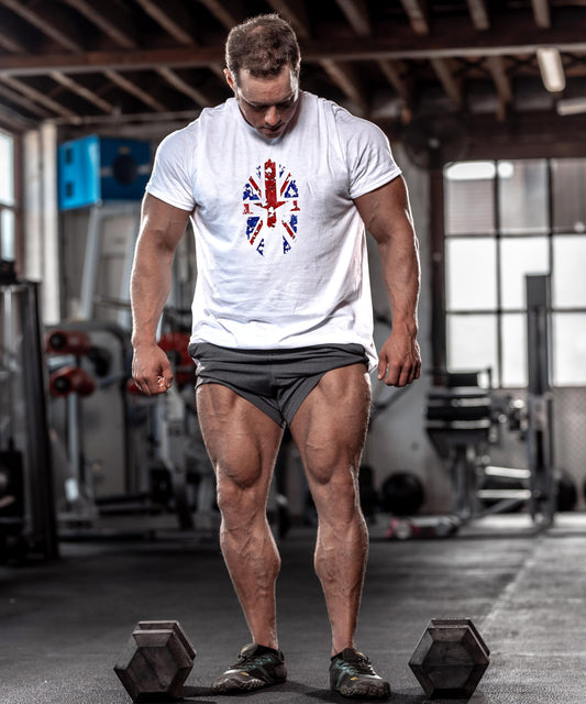 Spartan Union Jack - Gym T-Shirt