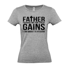 Father Forgive Me - Women's Gym T-Shirt