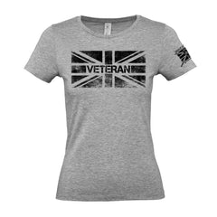 Veteran UK Flag - Women's Gym T-Shirt