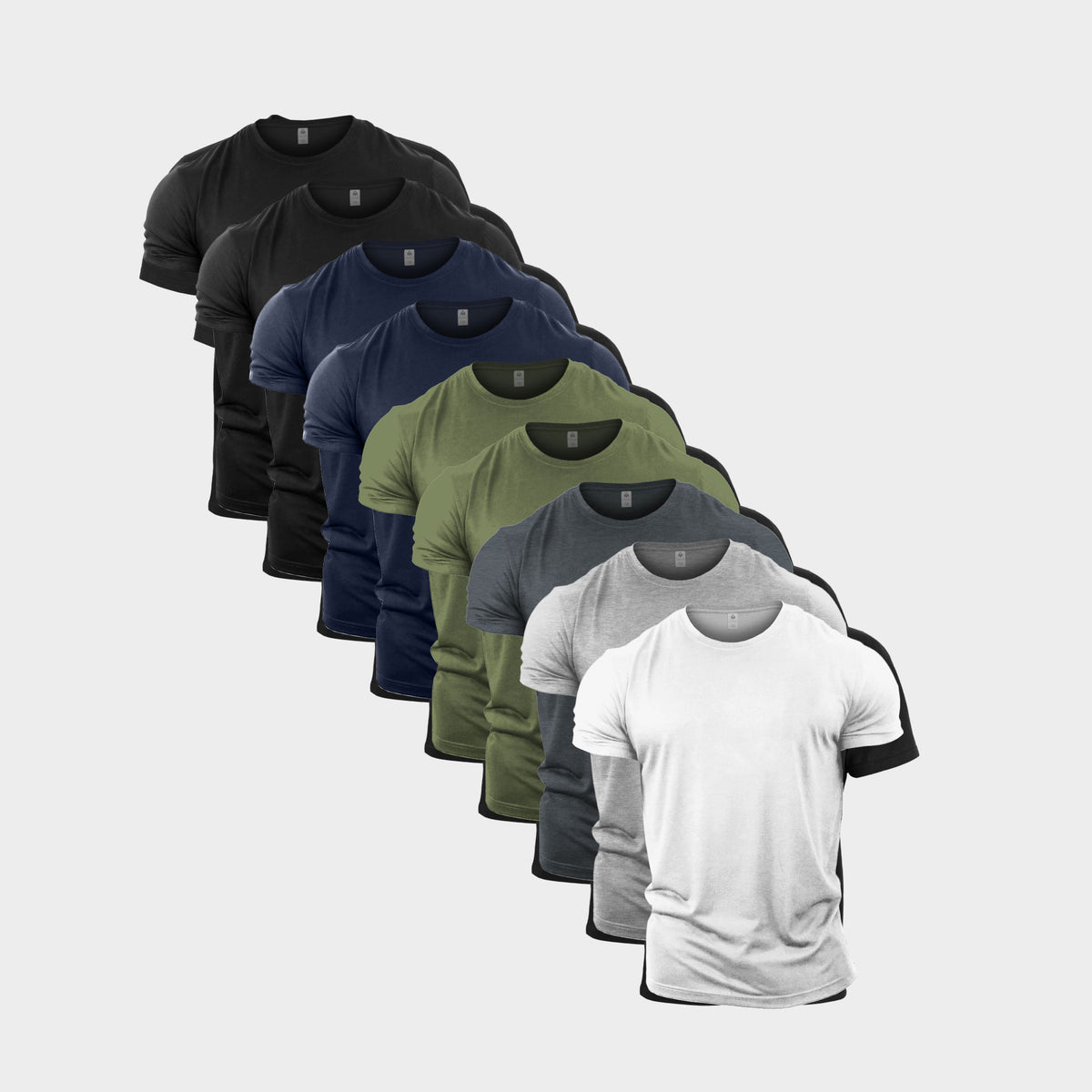 The Staple Crew Neck T-Shirt 9 Pack