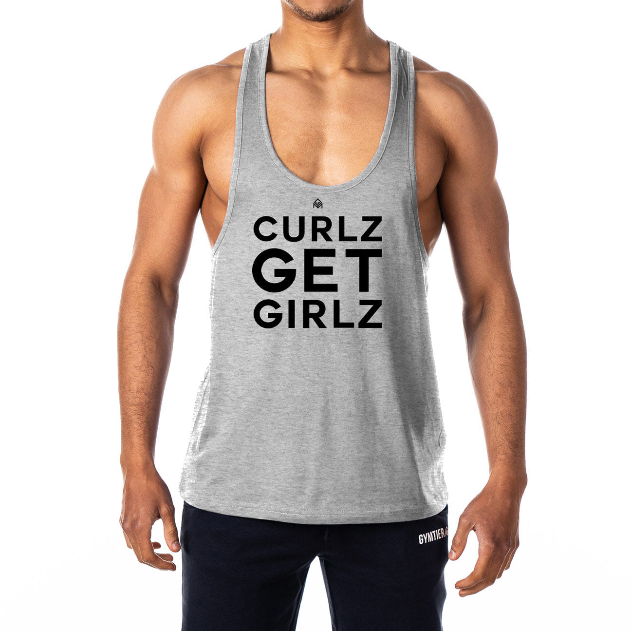 Curlz Get Girlz Mens Stringer Tank Top