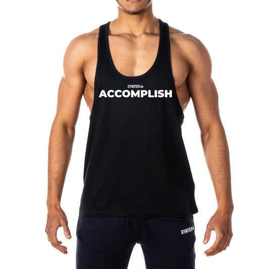 Accomplish Mens Stringer Tank Top