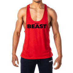 Beast Mens Stringer Tank Top