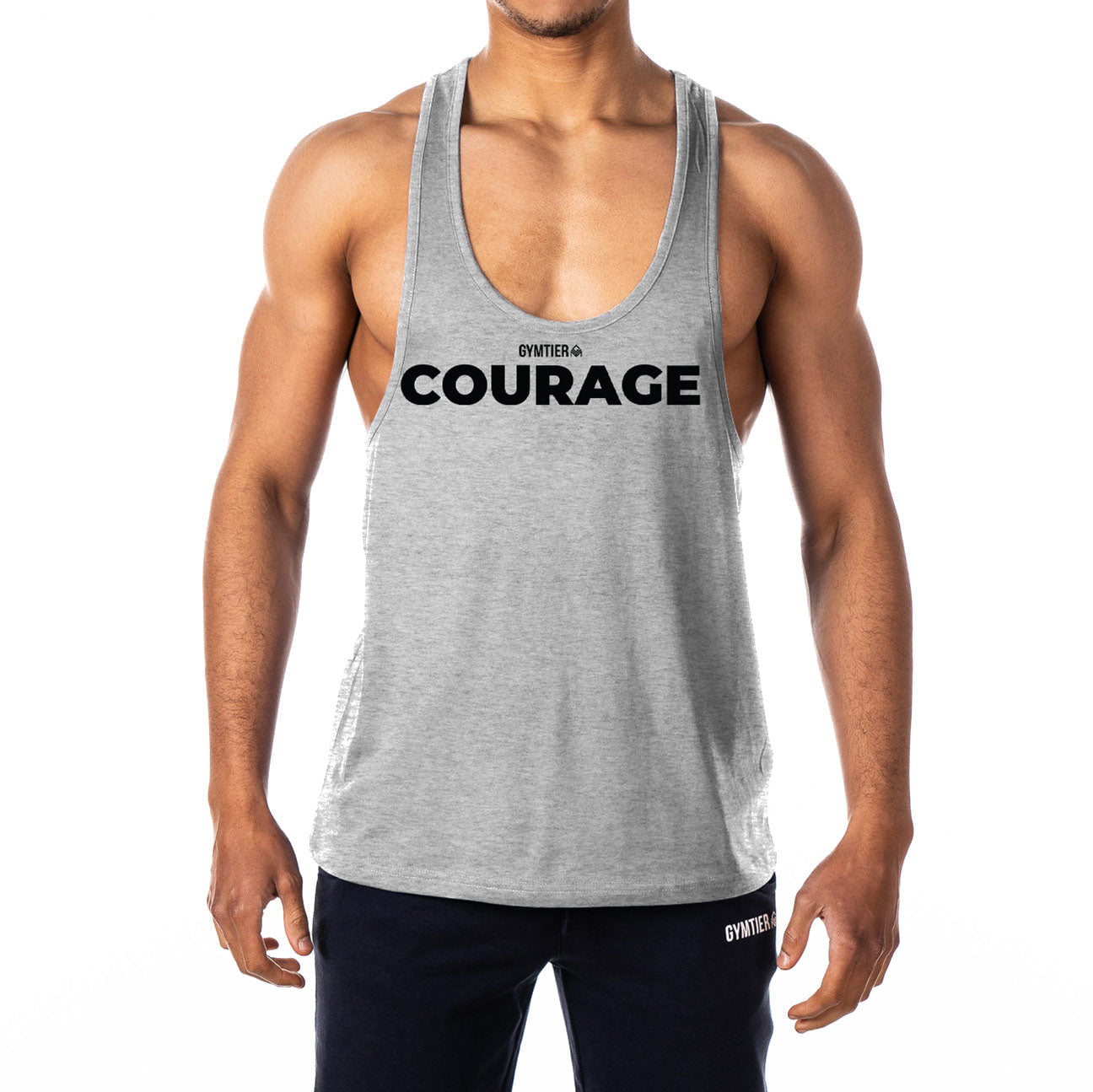 Courage Mens Stringer Tank Top