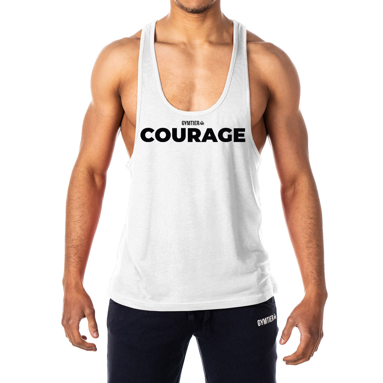 Courage Mens Stringer Tank Top