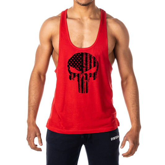 Skull USA Men's Stringer Tank Top