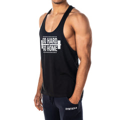 Go Hard Or Go Home Mens Stringer Tank Top