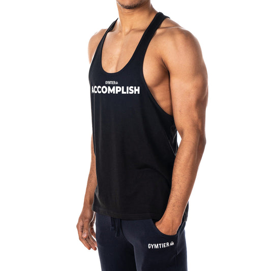 Accomplish Mens Stringer Tank Top