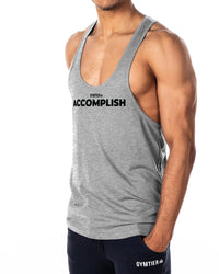 Accomplish Mens Stringer Tank Top