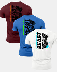 Strongman Beast Gym T-Shirt 3 Pack