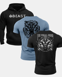 The Primal Order Hoodie Tee 3 Pack