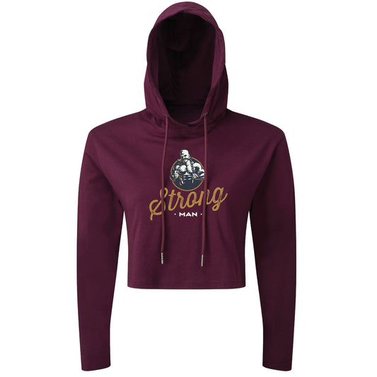 Strong Man - Cropped Hoodie