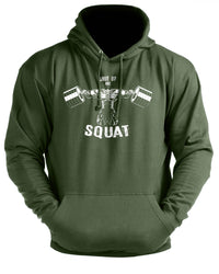 Shut Up And Squat - Gym Hoodie