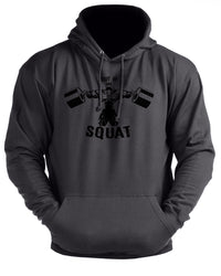 Shut Up And Squat - Gym Hoodie