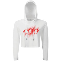 GYMTIER Pixel Streak - Cropped Hoodie