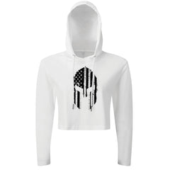 Spartan USA - Cropped Hoodie