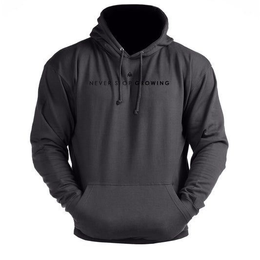 Never Stop Growing - Gym Hoodie