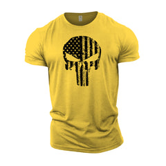 Skull USA - Gym T-Shirt