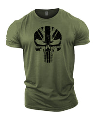 Skull UK - Gym T-Shirt