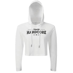 Train HARDCORE - Cropped Hoodie