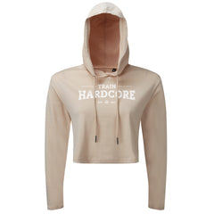 Train HARDCORE - Cropped Hoodie