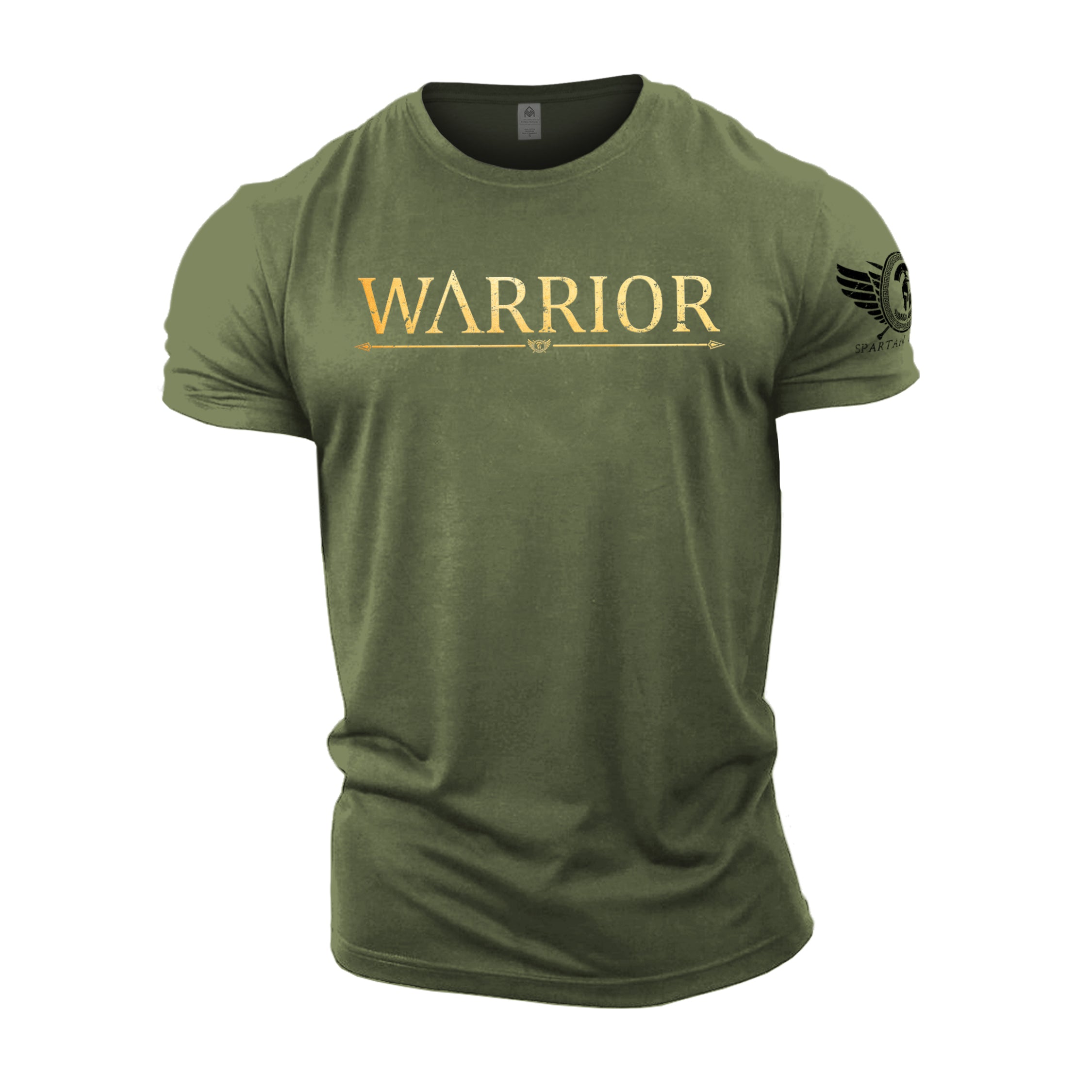 Warrior Gold - Spartan Forged - Gym T-Shirt