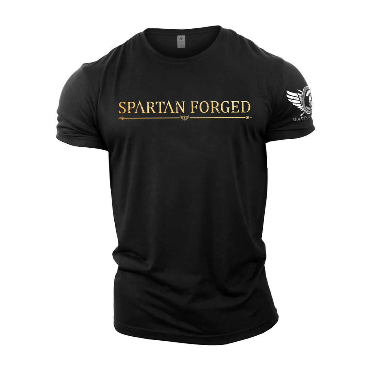 Spartan Forged Gold - Spartan Forged - Gym T-Shirt