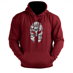 Spartan Helmet Winter Camo - Spartan Forged - Gym Hoodie