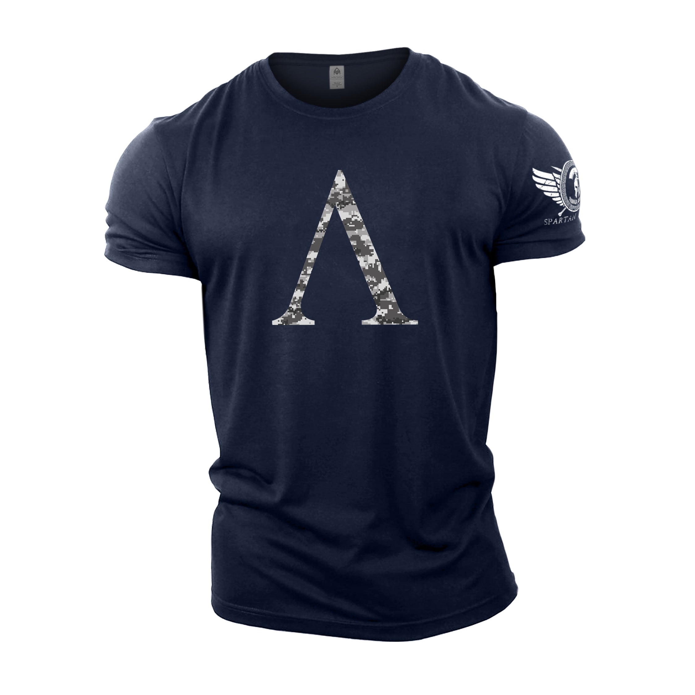 Spartan Symbol Winter Camo - Spartan Forged - Gym T-Shirt