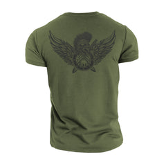 Spartan Wings - Spartan Forged - Gym T-Shirt